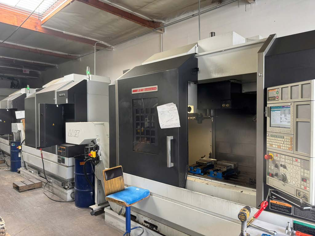 Second CNC lathe machining center